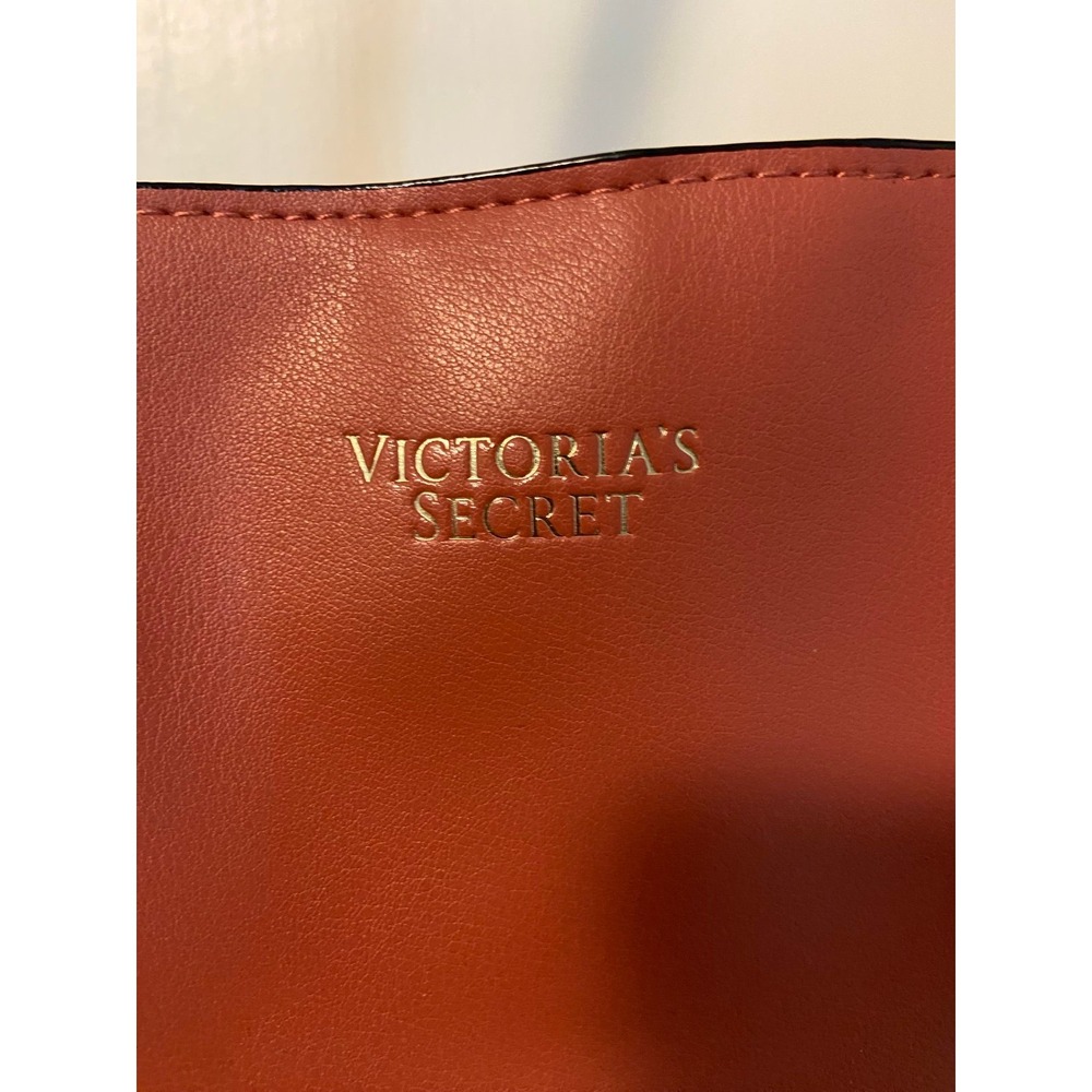 Victoria's Secret Rose Peach Colorblock Tote NWOT - Picture 2 of 6